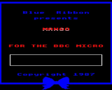 Mango (1987)(Blue Ribbon)[MANGO] screen shot title